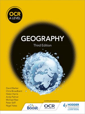 cover image of OCR a Level Geography